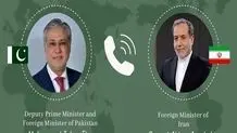 گفت وگوی تلفنی وزیران خارجه ایران و پاکستان