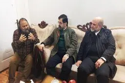 عیادت مدیرعامل صندوق اعتباری هنر و استاندار قم از کوروش زارعی