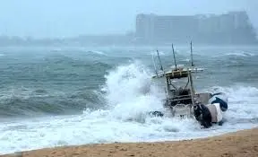 هشدار زرد هواشناسی نسبت به تردد و شنا در آب‌های خلیج‌فارس