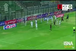 گل اول خیبر به ذوب‌آهن را ببینید + ویدیو