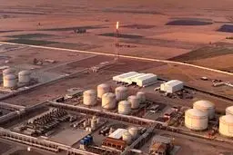 حمله پهپادی به یک میدان نفتی 