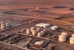 حمله پهپادی به یک میدان نفتی 