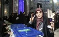 میزان مشارکت مردم تهران در انتخابات