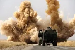 Explosion hit Americans convoy in Iraq's Babil