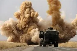 Explosion hit Americans convoy in Iraq's Babil