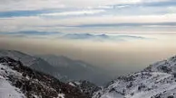 افزایش غلظت آلاینده‌ها و بارش برف در ارتفاعات تهران
