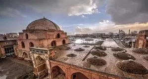 بقایای معماری ساسانی در مسجد ارومیه 