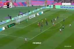 گل اول خیرونا به بارسلونا را ببینید + ویدیو