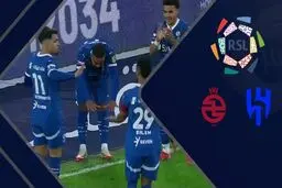 خلاصه بازی الهلال 5 - الخلود 1 + ویدئو