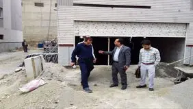 بازدیدمدیر مخابرات منطقه همدان از مجتمع ایثار برای بررسی ایجاد امکانات مخابراتی