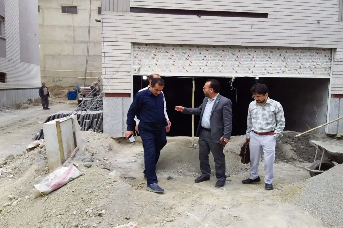 بازدیدمدیر مخابرات منطقه همدان از مجتمع ایثار برای بررسی ایجاد امکانات مخابراتی