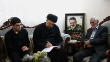 پسر کوچک سیدحسن خمینی مانند برادر بزرگ‌تر هم‌رکاب پدر شد + عکس