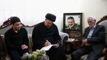 پسر کوچک سیدحسن خمینی مانند برادر بزرگ‌تر هم‌رکاب پدر شد + عکس