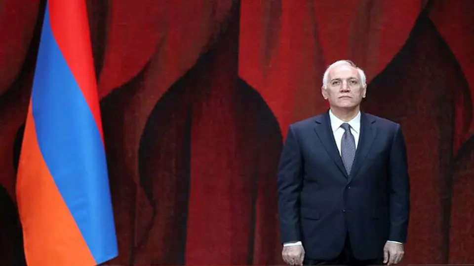 رئیس جمهور ارمنستان به زبان فارسی توئیت زد /عکس

