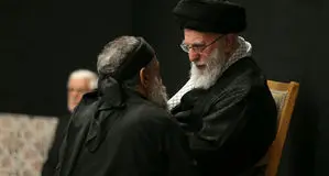  تصاویر جدید و زاویه متفاوت از مداحی محمود کریمی «ای ایران خدایی» در حضور رهبر + ویدئو تصاویر
