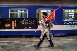 زمان حرکت و برگشت قطار تهران- کربلا اعلام شد