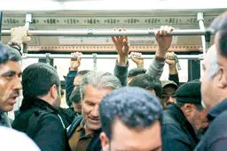 تهران در توقفگاه اتوبوس