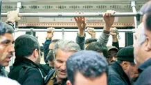 تهران در توقفگاه اتوبوس