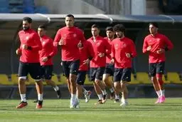  استارت پرسپولیسی‌ها برای بازی مقابل الدحیل/ تمرین اختصاصی ۲ بازیکن زیر نظر کادر پزشکی
