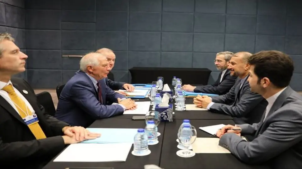 Iran's Amir-Abdollahian, EU's Borrell hold talks in Amman