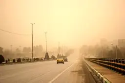  ورود توده گرد و خاک به کشور از فردا