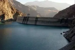 57 درصد سد اکباتان همدان خالی است