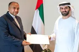 سفیر جدید ایران در ابوظبی رونوشت استوارنامه خود را تقدیم کرد