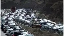 ترافیک ۲ کیلومتری در کندوان