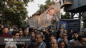 تصاویری از مراسم یادبود اکبر عبدی