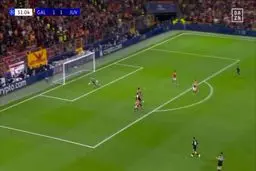 گل دوم یوونتوس به گالاتاسرای+ ویدئو