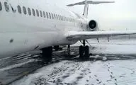  لغو پروازهای فرودگاه اردبیل به دلیل بارش سنگین برف 