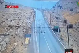 بارش اولین برف پاییزی در محور درگز- قوچان + فیلم