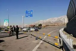 مسدود شدن محور کرج-چالوس به مدت 10 روز
