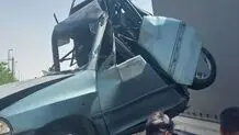 دنده عقب خودرو در آزادراه حادثه آفرید