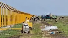 نیمی از تالاب میانکاله خشک شد