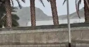 بارش باران و جاری شدن سیلاب در جنوب سیستان و بلوچستان