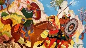 جهانى سوگمند  در مرگ اسفندیار

