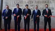 افتتاح بزرگترین کنسولگری آمریکا در نزدیکی ایران 