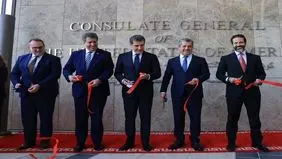 افتتاح بزرگترین کنسولگری آمریکا در نزدیکی ایران 