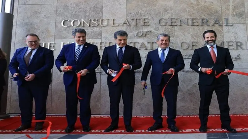 افتتاح بزرگترین کنسولگری آمریکا در نزدیکی ایران 