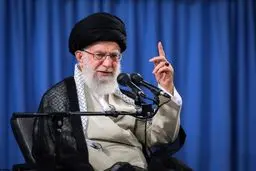 لقاء جمع من الریاضیین الإیرانیین بقائد الثورة الإسلامیة