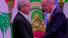 ویدیو / احوالپرسی اردوغان و پزشکیان در قاهره