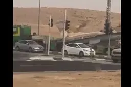 خارج کردن جنگنده‌ها از پایگاه هوایی نزدیک غزه بعد از حمله نیروهای فلسطین/ ویدئو

