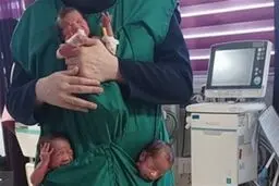 جلیقه‌هایی که جان سه نوزاد را نجات می‌داد 
