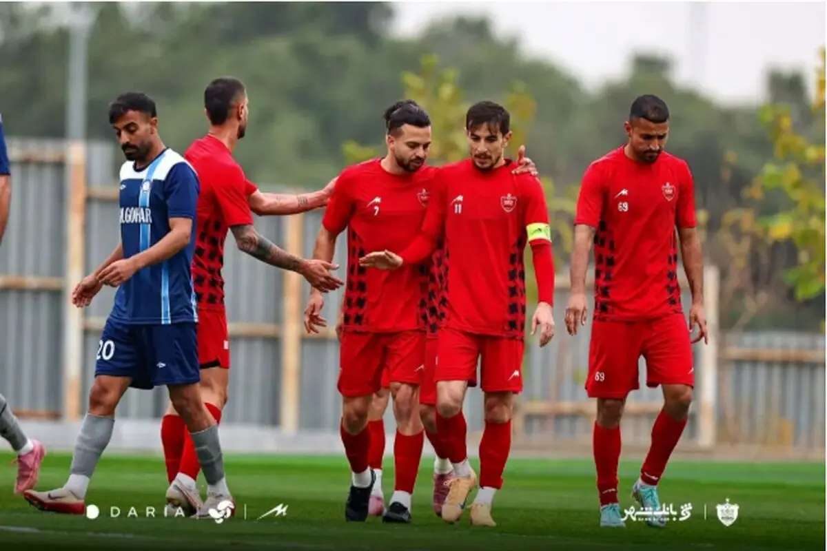 پیروزی پرگل پرسپولیس در دیدار تدارکاتی مقابل گل‌گهر

