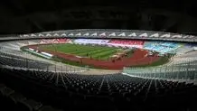 چمن ورزشگاه آزادی برای بازی النصر آماده شد/ ویدیو