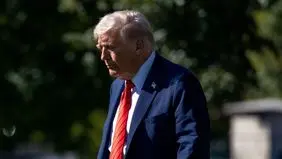 ترامپ با اسکورت جنگنده‌های مصری وارد شرم‌الشیخ شد+ویدئو

