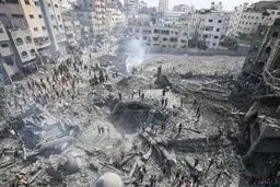 حدودا 8 هزار فلسطینی زیر آوار‌ها هستند