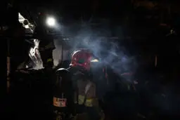 آتش سوزی وسیع در بازار گل مشهد+ عکس