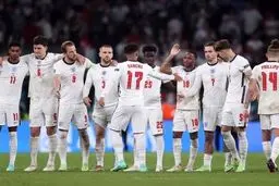 پوستر انگلیس برای بازی با ایران رونمایی شد